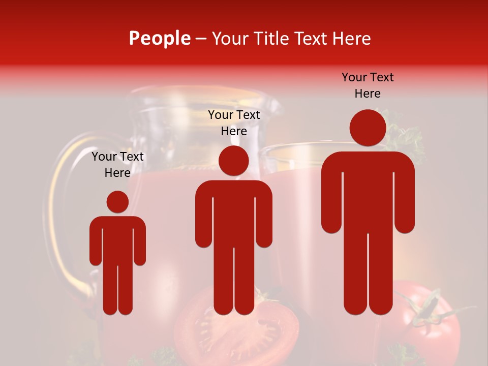 Beverage Wooden Carafe PowerPoint Template