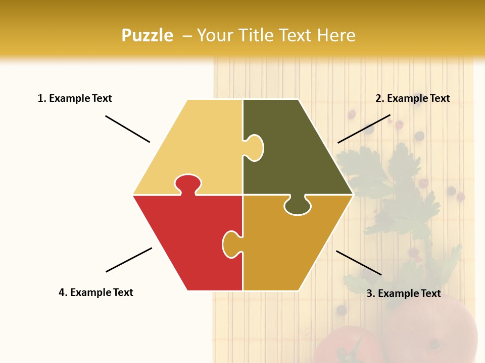 Cherry Tomatoes Slimming Blank PowerPoint Template