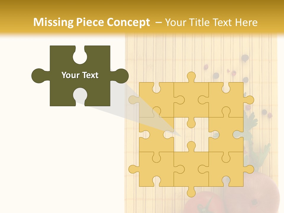 Cherry Tomatoes Slimming Blank PowerPoint Template