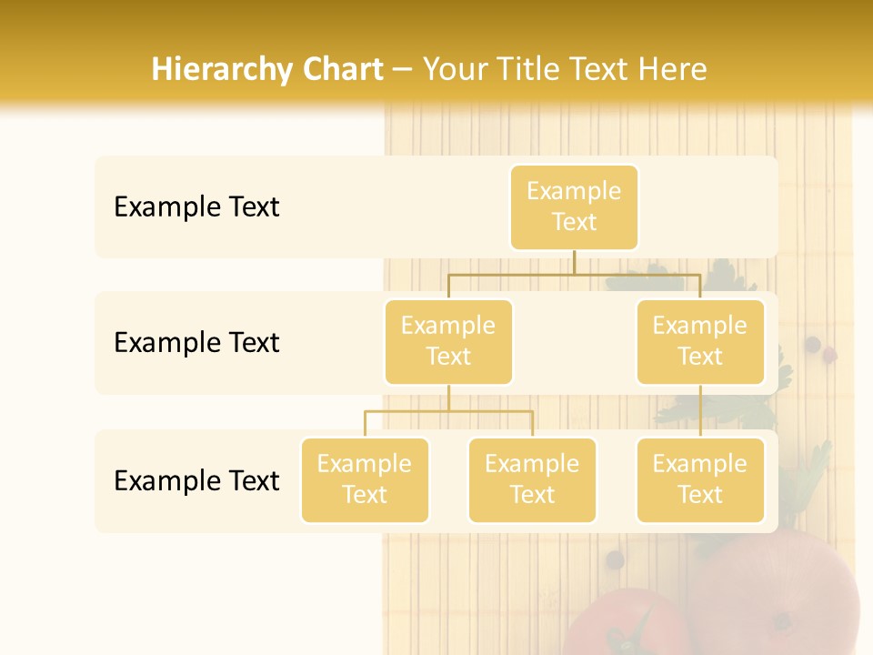 Cherry Tomatoes Slimming Blank PowerPoint Template
