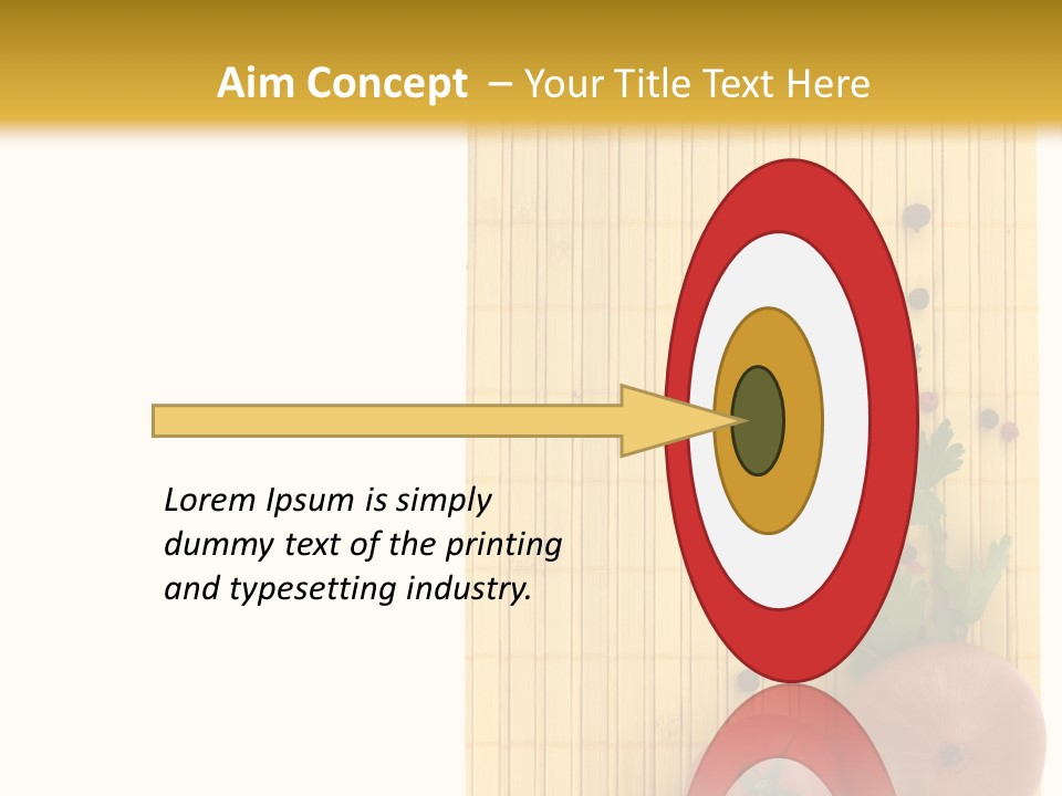 Cherry Tomatoes Slimming Blank PowerPoint Template