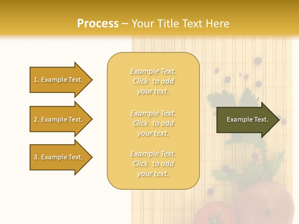 Cherry Tomatoes Slimming Blank PowerPoint Template