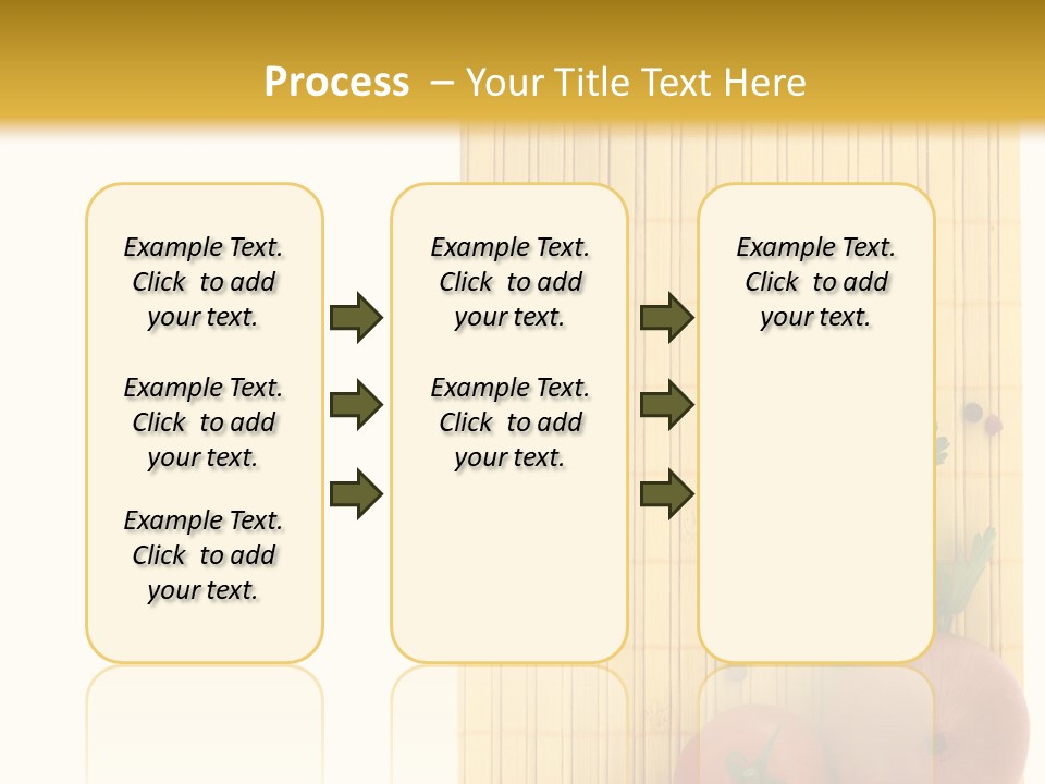 Cherry Tomatoes Slimming Blank PowerPoint Template