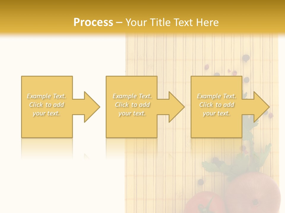 Cherry Tomatoes Slimming Blank PowerPoint Template
