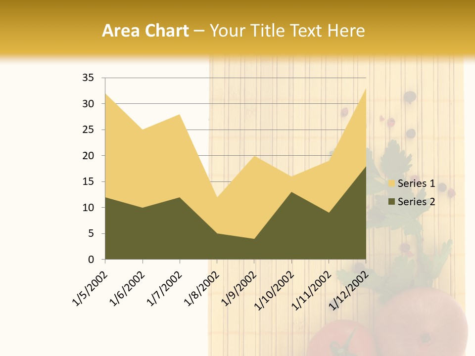 Cherry Tomatoes Slimming Blank PowerPoint Template