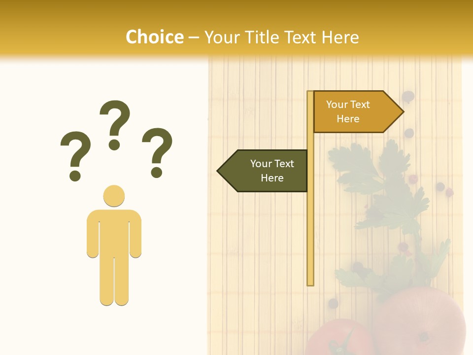 Cherry Tomatoes Slimming Blank PowerPoint Template