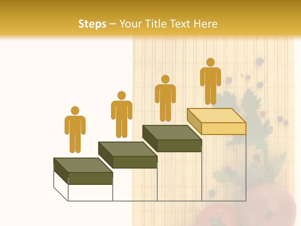 Cherry Tomatoes Slimming Blank PowerPoint Template