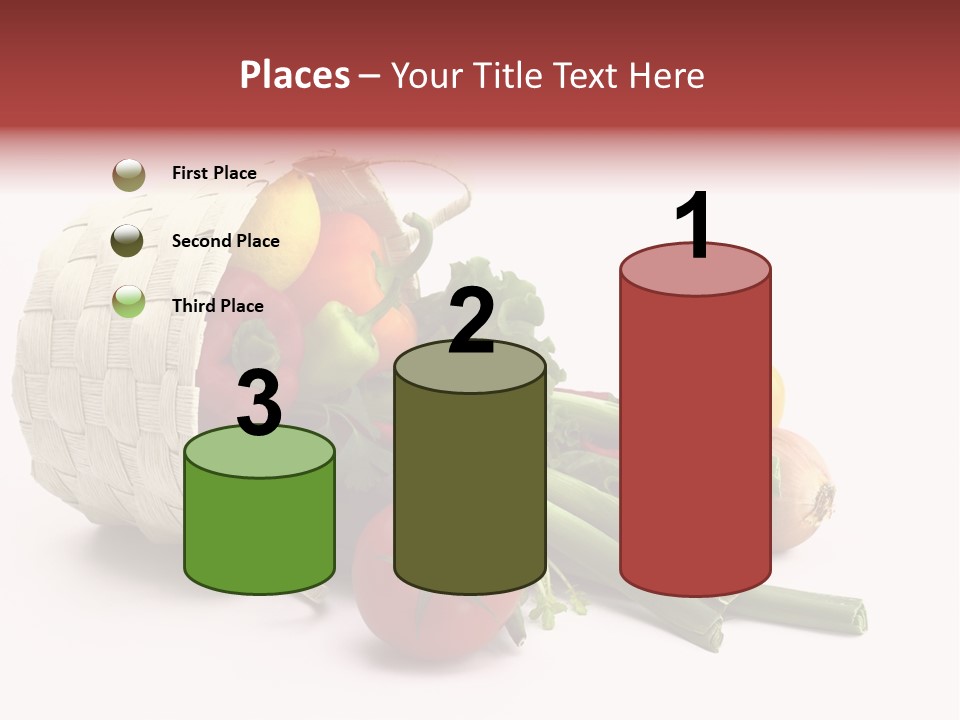 Organic Health Leeks PowerPoint Template