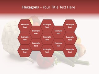 Organic Health Leeks PowerPoint Template