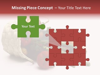 Organic Health Leeks PowerPoint Template