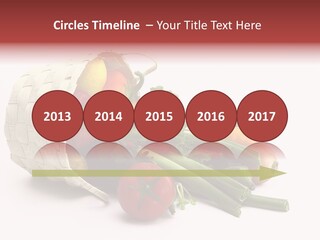 Organic Health Leeks PowerPoint Template