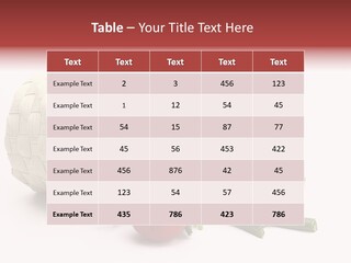 Organic Health Leeks PowerPoint Template