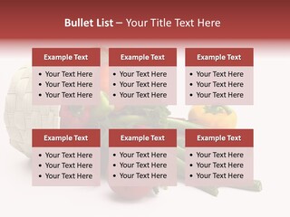 Organic Health Leeks PowerPoint Template