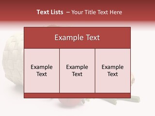 Organic Health Leeks PowerPoint Template