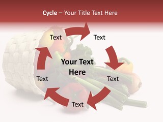 Organic Health Leeks PowerPoint Template