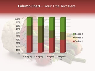 Organic Health Leeks PowerPoint Template