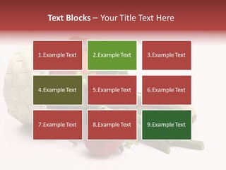 Organic Health Leeks PowerPoint Template