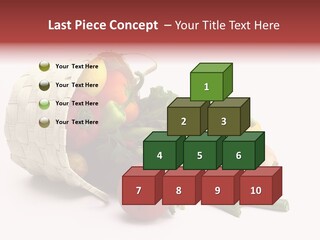 Organic Health Leeks PowerPoint Template