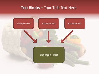 Organic Health Leeks PowerPoint Template