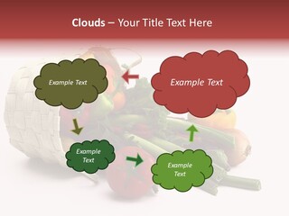 Organic Health Leeks PowerPoint Template