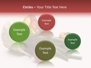 Organic Health Leeks PowerPoint Template