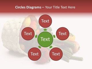 Organic Health Leeks PowerPoint Template