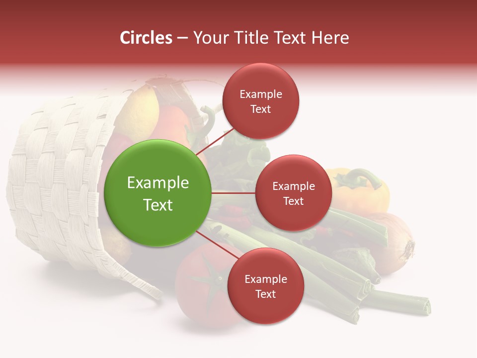 Organic Health Leeks PowerPoint Template