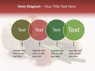 Organic Health Leeks PowerPoint Template
