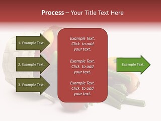 Organic Health Leeks PowerPoint Template