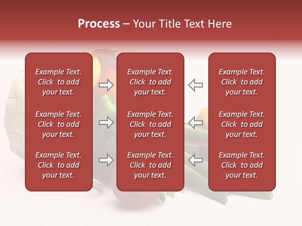 Organic Health Leeks PowerPoint Template