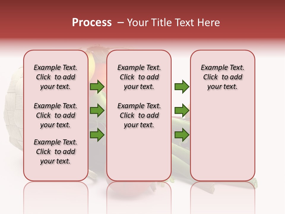 Organic Health Leeks PowerPoint Template