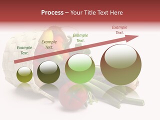 Organic Health Leeks PowerPoint Template