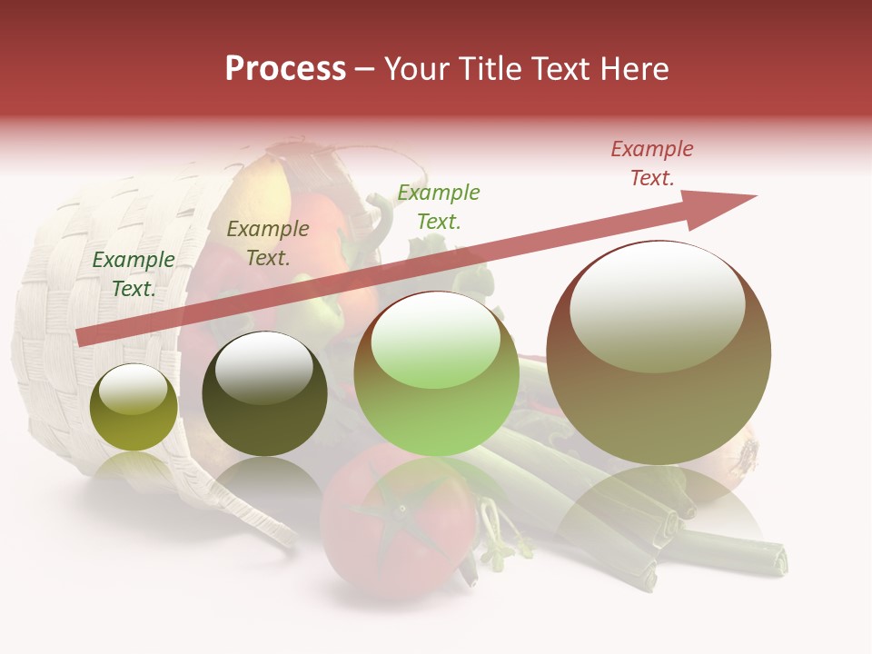 Organic Health Leeks PowerPoint Template