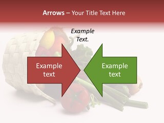 Organic Health Leeks PowerPoint Template