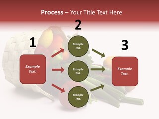 Organic Health Leeks PowerPoint Template