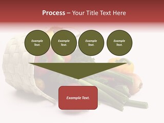 Organic Health Leeks PowerPoint Template