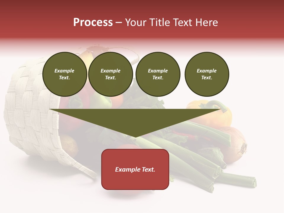 Organic Health Leeks PowerPoint Template