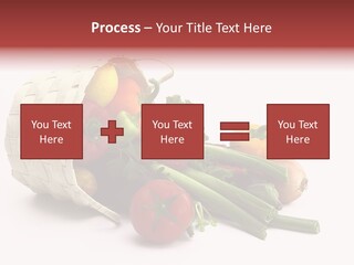 Organic Health Leeks PowerPoint Template