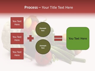 Organic Health Leeks PowerPoint Template