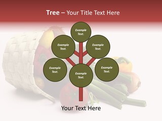 Organic Health Leeks PowerPoint Template