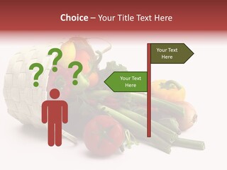 Organic Health Leeks PowerPoint Template