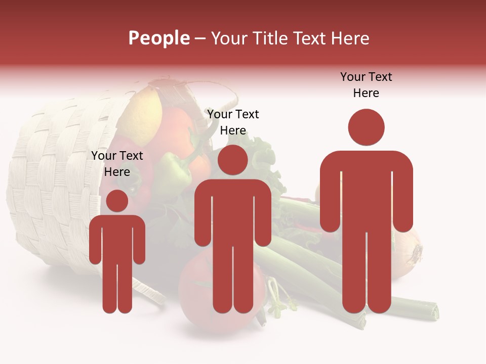Organic Health Leeks PowerPoint Template