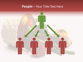 Organic Health Leeks PowerPoint Template