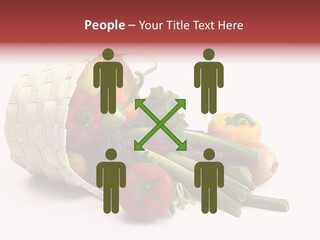 Organic Health Leeks PowerPoint Template