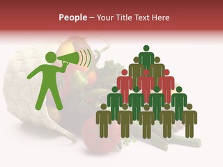 Organic Health Leeks PowerPoint Template