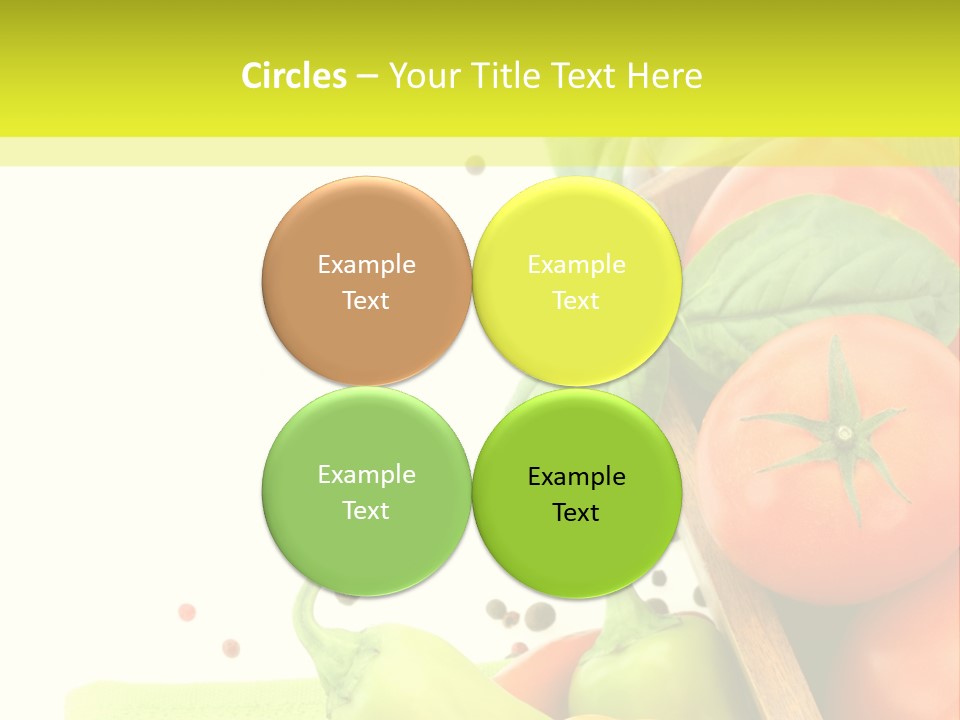 Pepper Cooking Copy Space PowerPoint Template