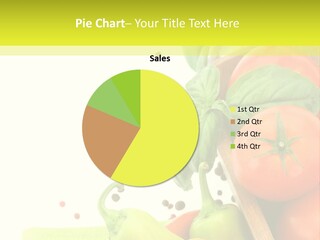 Pepper Cooking Copy Space PowerPoint Template