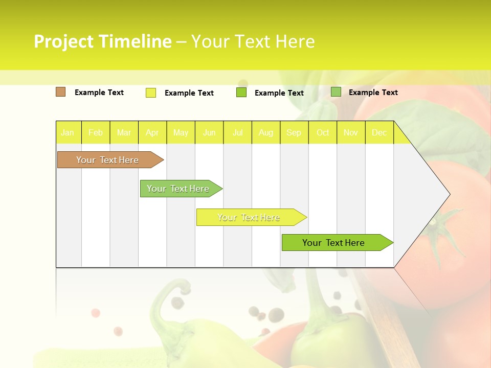 Pepper Cooking Copy Space PowerPoint Template