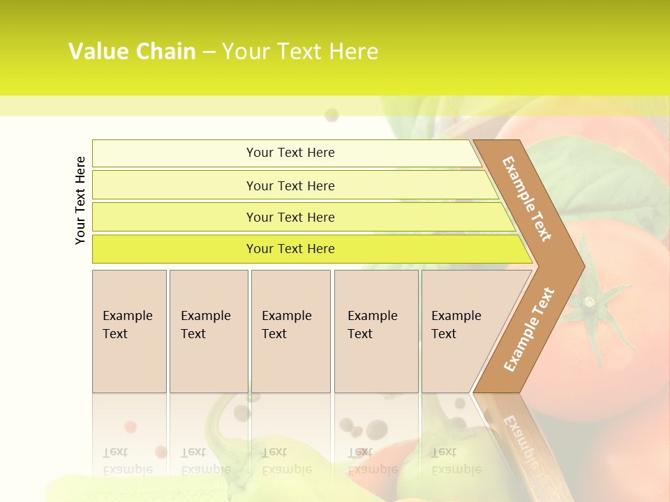 Pepper Cooking Copy Space PowerPoint Template