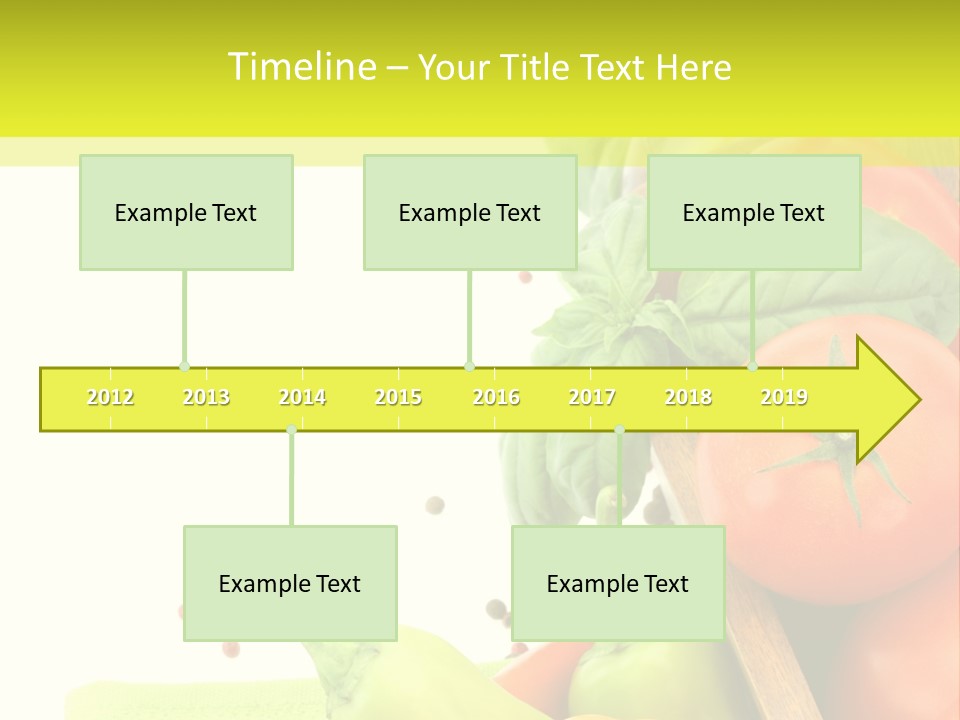 Pepper Cooking Copy Space PowerPoint Template